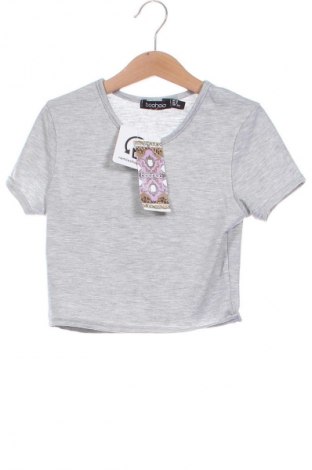 Damen T-Shirt Boohoo, Größe XS, Farbe Grau, Preis € 10,68