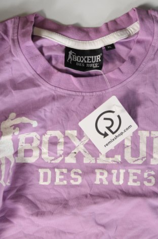 Γυναικείο t-shirt Boxeur Des Rues, Μέγεθος S, Χρώμα Βιολετί, Τιμή 3,29 €