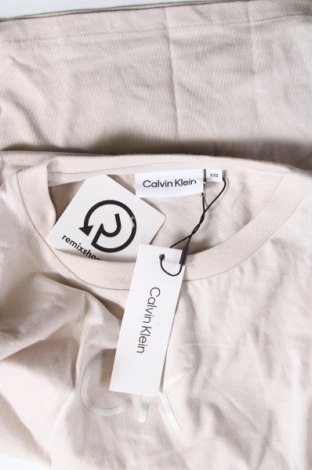 Damski T-shirt Calvin Klein, Rozmiar XXS, Kolor Beżowy, Cena 205,49 zł