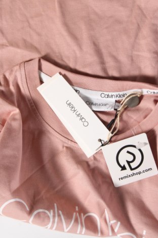 Damen T-Shirt Calvin Klein, Größe XS, Farbe Rosa, Preis 23,99 €