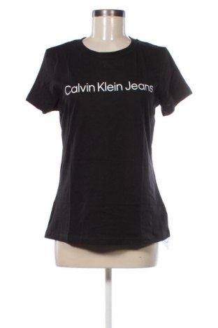 Damen T-Shirt Calvin Klein, Größe L, Farbe Schwarz, Preis 27,99 €