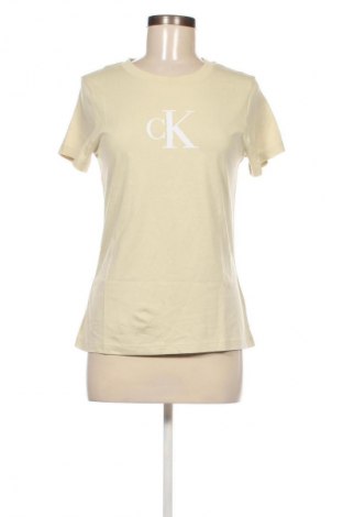 Γυναικείο t-shirt Calvin Klein Jeans, Μέγεθος M, Χρώμα Πράσινο, Τιμή 25,99 €