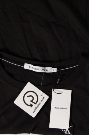 Γυναικείο t-shirt Calvin Klein Jeans, Μέγεθος S, Χρώμα Μαύρο, Τιμή 20,49 €