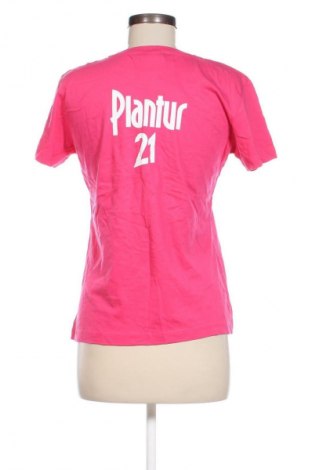 Damen T-Shirt Clique, Größe M, Farbe Rosa, Preis 4,99 €