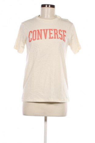 Damski T-shirt Converse, Rozmiar M, Kolor ecru, Cena 115,99 zł