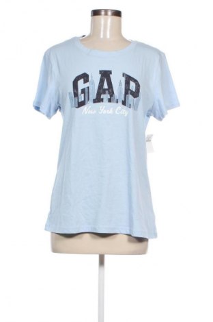 Γυναικείο t-shirt Gap, Μέγεθος L, Χρώμα Μπλέ, Τιμή 10,79 €