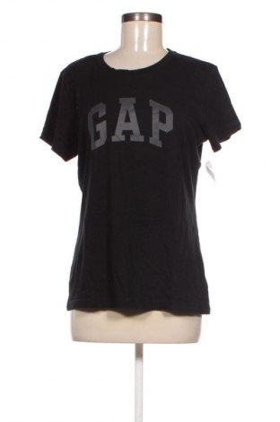 Γυναικείο t-shirt Gap, Μέγεθος L, Χρώμα Μαύρο, Τιμή 10,79 €