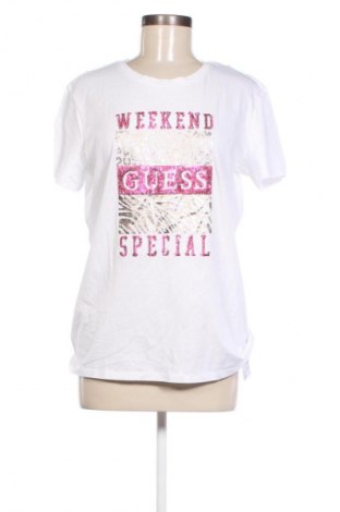 Damen T-Shirt Guess, Größe XL, Farbe Weiß, Preis € 37,29