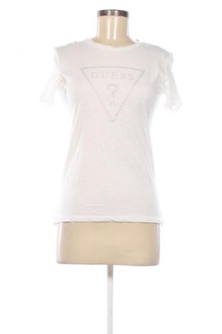 Γυναικείο t-shirt Guess, Μέγεθος M, Χρώμα Λευκό, Τιμή 24,99 €