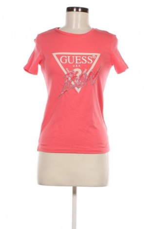 Дамска тениска Guess, Размер XS, Цвят Розов, Цена 41,49 лв.