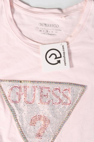 Дамска тениска Guess, Размер M, Цвят Розов, Цена 57,99 лв.