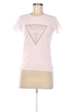 Γυναικείο t-shirt Guess, Μέγεθος M, Χρώμα Ρόζ , Τιμή 26,49 €