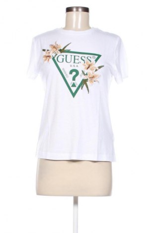 Damen T-Shirt Guess, Größe M, Farbe Weiß, Preis 29,99 €