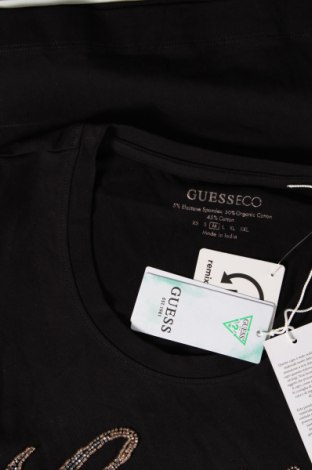 Дамска тениска Guess, Размер M, Цвят Черен, Цена 57,99 лв.