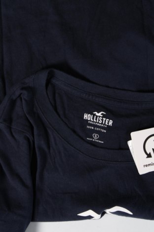 Tricou de femei Hollister, Mărime S, Culoare Albastru, Preț 86,99 Lei