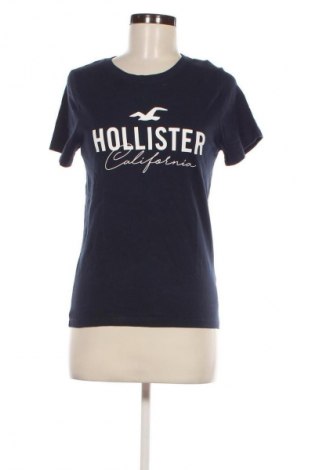 Дамска тениска Hollister, Размер S, Цвят Син, Цена 23,99 лв.