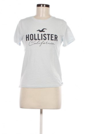 Дамска тениска Hollister, Размер S, Цвят Син, Цена 22,49 лв.