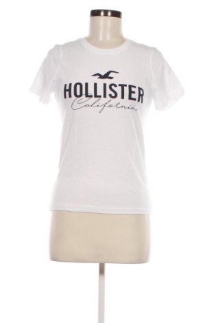 Damski T-shirt Hollister, Rozmiar S, Kolor Biały, Cena 31,99 zł