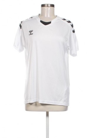 Γυναικείο t-shirt Hummel, Μέγεθος L, Χρώμα Λευκό, Τιμή 9,99 €