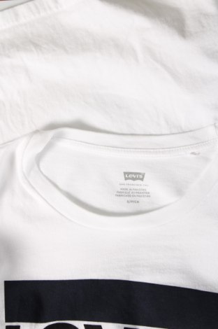 Γυναικείο t-shirt Levi's, Μέγεθος S, Χρώμα Λευκό, Τιμή 8,99 €