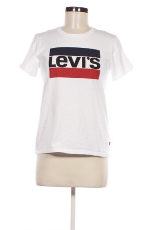 Γυναικείο t-shirt Levi's, Μέγεθος S, Χρώμα Λευκό, Τιμή 8,99 €