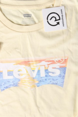 Γυναικείο t-shirt Levi's, Μέγεθος XS, Χρώμα Κίτρινο, Τιμή 17,79 €