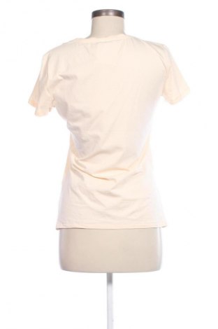 Γυναικείο t-shirt Liu Jo, Μέγεθος M, Χρώμα Εκρού, Τιμή 48,99 €