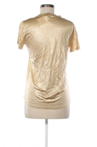 Damen T-Shirt Massimo Dutti, Größe XS, Farbe Golden, Preis 17,29 €