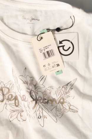 Damen T-Shirt Pepe Jeans, Größe S, Farbe Weiß, Preis € 14,79