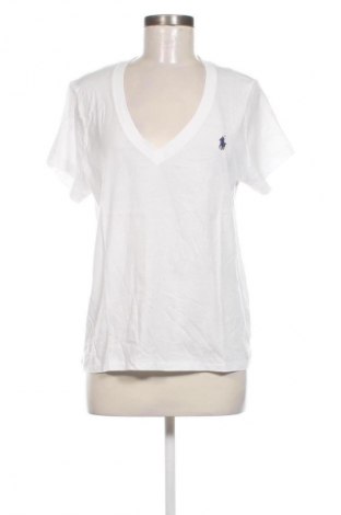 Damen T-Shirt Polo By Ralph Lauren, Größe L, Farbe Weiß, Preis € 49,49