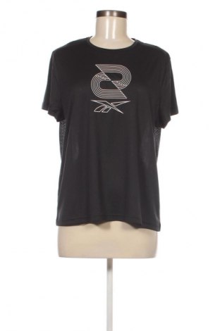 Γυναικείο t-shirt Reebok, Μέγεθος L, Χρώμα Μαύρο, Τιμή 23,99 €