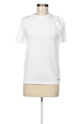 Γυναικείο t-shirt Reebok, Μέγεθος S, Χρώμα Λευκό, Τιμή 12,99 €