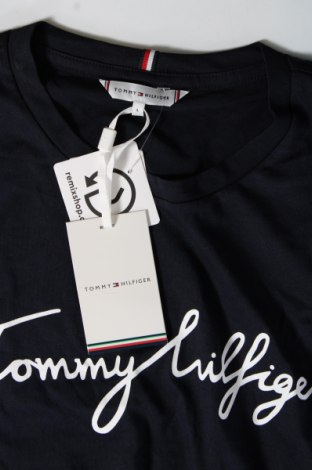 Дамска тениска Tommy Hilfiger, Размер L, Цвят Син, Цена 57,99 лв.