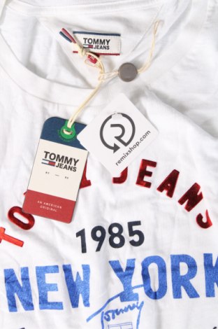 Γυναικείο t-shirt Tommy Jeans, Μέγεθος M, Χρώμα Λευκό, Τιμή 29,99 €