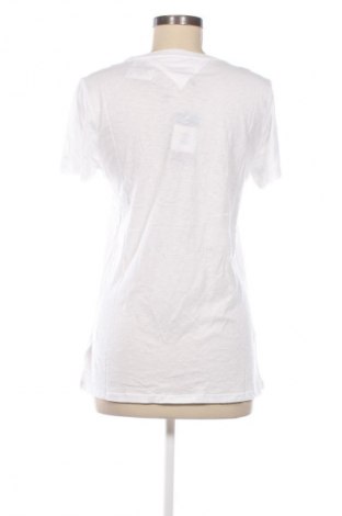 Γυναικείο t-shirt Tommy Jeans, Μέγεθος M, Χρώμα Λευκό, Τιμή 29,99 €