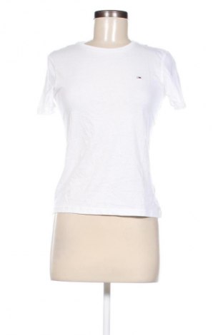 Γυναικείο t-shirt Tommy Jeans, Μέγεθος XS, Χρώμα Λευκό, Τιμή 25,99 €