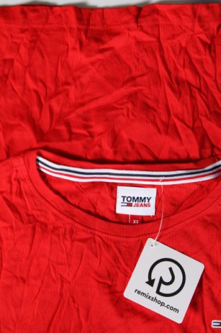 Dámské tričko Tommy Jeans, Velikost XS, Barva Červená, Cena  249,00 Kč