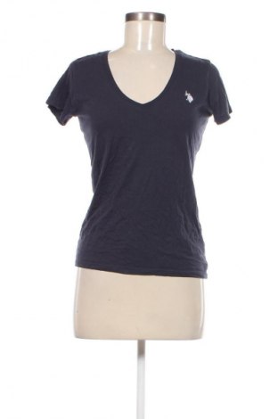 Γυναικείο t-shirt U.S. Polo Assn., Μέγεθος S, Χρώμα Μπλέ, Τιμή 14,00 €