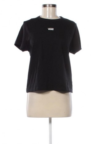 Γυναικείο t-shirt Vans, Μέγεθος L, Χρώμα Μαύρο, Τιμή 17,99 €