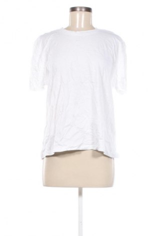 Damen T-Shirt Zara, Größe L, Farbe Weiß, Preis 7,99 €