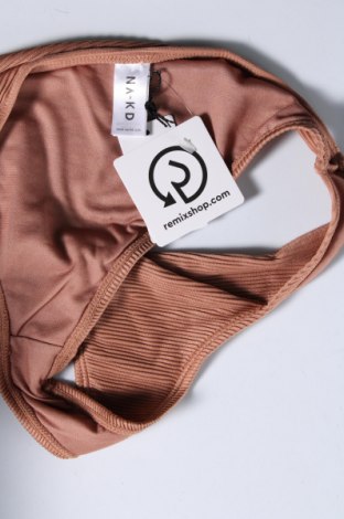 Damen-Badeanzug NA-KD, Größe XS, Farbe Braun, Preis € 17,49