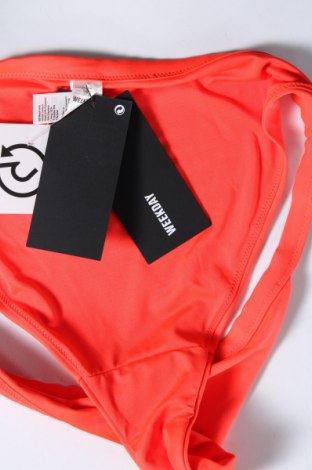 Damen-Badeanzug Weekday, Größe M, Farbe Orange, Preis € 5,99