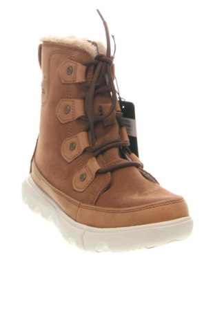 Damen Stiefeletten Sorel, Größe 36, Farbe Braun, Preis 100,99 €