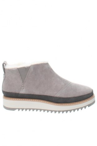 Damen Stiefeletten Toms, Größe 36, Farbe Grau, Preis 44,99 €