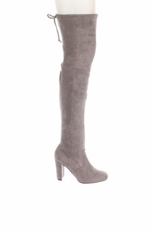 Damenstiefel About You, Größe 38, Farbe Grau, Preis 22,99 €