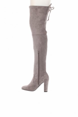 Damenstiefel About You, Größe 38, Farbe Grau, Preis 22,99 €