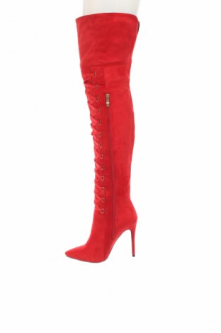 Damenstiefel Melon, Größe 38, Farbe Rot, Preis 20,38 €