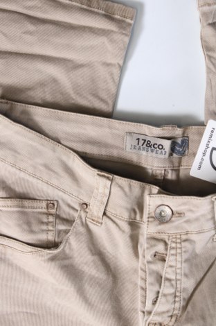 Damen Jeans 17 & Co., Größe L, Farbe Beige, Preis € 5,49