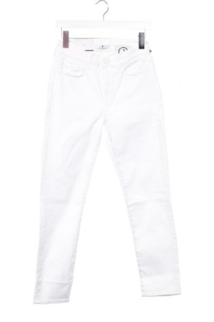 Damskie jeansy 7 For All Mankind, Rozmiar XXS, Kolor Biały, Cena 243,99 zł