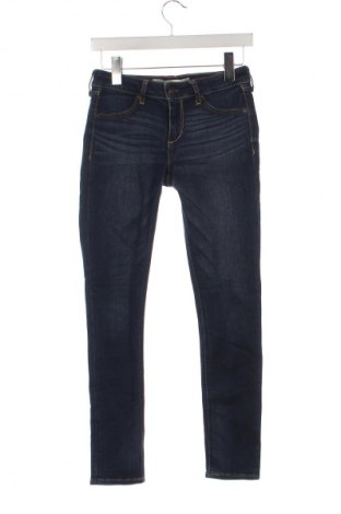 Blugi de femei Abercrombie & Fitch, Mărime XS, Culoare Albastru, Preț 37,99 Lei